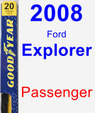 Passenger Wiper Blade for 2008 Ford Explorer - Premium