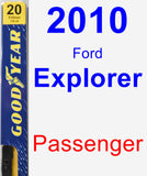 Passenger Wiper Blade for 2010 Ford Explorer - Premium