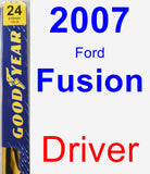 Driver Wiper Blade for 2007 Ford Fusion - Premium