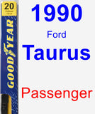 Passenger Wiper Blade for 1990 Ford Taurus - Premium