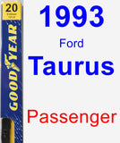 Passenger Wiper Blade for 1993 Ford Taurus - Premium