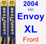 Front Wiper Blade Pack for 2004 GMC Envoy XL - Premium