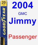 Passenger Wiper Blade for 2004 GMC Jimmy - Premium