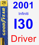 Driver Wiper Blade for 2001 Infiniti I30 - Premium