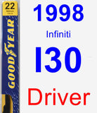 Driver Wiper Blade for 1998 Infiniti I30 - Premium