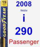 Passenger Wiper Blade for 2008 Isuzu i-290 - Premium