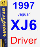 Driver Wiper Blade for 1997 Jaguar XJ6 - Premium