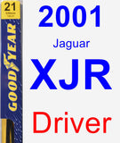 Driver Wiper Blade for 2001 Jaguar XJR - Premium