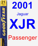 Passenger Wiper Blade for 2001 Jaguar XJR - Premium