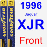 Front Wiper Blade Pack for 1996 Jaguar XJR - Premium