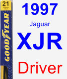 Driver Wiper Blade for 1997 Jaguar XJR - Premium