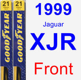 Front Wiper Blade Pack for 1999 Jaguar XJR - Premium