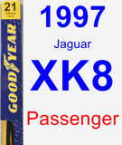 Passenger Wiper Blade for 1997 Jaguar XK8 - Premium