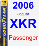 Passenger Wiper Blade for 2006 Jaguar XKR - Premium