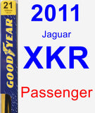 Passenger Wiper Blade for 2011 Jaguar XKR - Premium