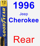 Rear Wiper Blade for 1996 Jeep Cherokee - Premium