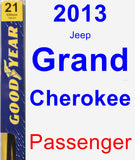 Passenger Wiper Blade for 2013 Jeep Grand Cherokee - Premium