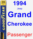 Passenger Wiper Blade for 1994 Jeep Grand Cherokee - Premium