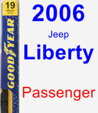 Passenger Wiper Blade for 2006 Jeep Liberty - Premium