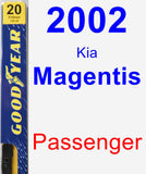 Passenger Wiper Blade for 2002 Kia Magentis - Premium