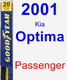 Passenger Wiper Blade for 2001 Kia Optima - Premium