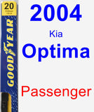 Passenger Wiper Blade for 2004 Kia Optima - Premium