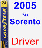 Driver Wiper Blade for 2005 Kia Sorento - Premium