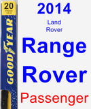 Passenger Wiper Blade for 2014 Land Rover Range Rover - Premium