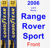 Front Wiper Blade Pack for 2006 Land Rover Range Rover Sport - Premium