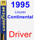 Driver Wiper Blade for 1995 Lincoln Continental - Premium