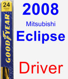 Driver Wiper Blade for 2008 Mitsubishi Eclipse - Premium