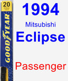 Passenger Wiper Blade for 1994 Mitsubishi Eclipse - Premium