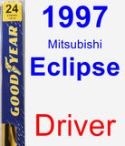 Driver Wiper Blade for 1997 Mitsubishi Eclipse - Premium