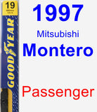 Passenger Wiper Blade for 1997 Mitsubishi Montero - Premium