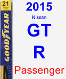 Passenger Wiper Blade for 2015 Nissan GT-R - Premium