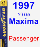 Passenger Wiper Blade for 1997 Nissan Maxima - Premium