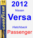 Passenger Wiper Blade for 2012 Nissan Versa - Premium