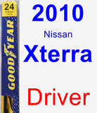 Driver Wiper Blade for 2010 Nissan Xterra - Premium