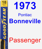 Passenger Wiper Blade for 1973 Pontiac Bonneville - Premium