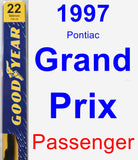 Passenger Wiper Blade for 1997 Pontiac Grand Prix - Premium