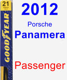 Passenger Wiper Blade for 2012 Porsche Panamera - Premium