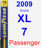 Passenger Wiper Blade for 2009 Suzuki XL-7 - Premium