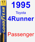 Passenger Wiper Blade for 1995 Toyota 4Runner - Premium