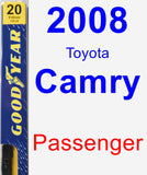 Passenger Wiper Blade for 2008 Toyota Camry - Premium