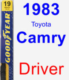 Driver Wiper Blade for 1983 Toyota Camry - Premium