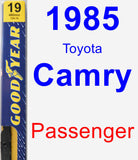 Passenger Wiper Blade for 1985 Toyota Camry - Premium