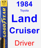 Driver Wiper Blade for 1984 Toyota Land Cruiser - Premium