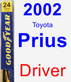 Driver Wiper Blade for 2002 Toyota Prius - Premium