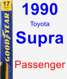 Passenger Wiper Blade for 1990 Toyota Supra - Premium