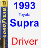 Driver Wiper Blade for 1993 Toyota Supra - Premium